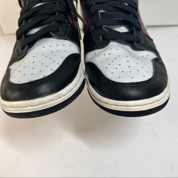 Nike WMNS Dunk High DD1869-005 Black Rosewood Pure Platinum Women's EUC Street - Picture 7 of 10